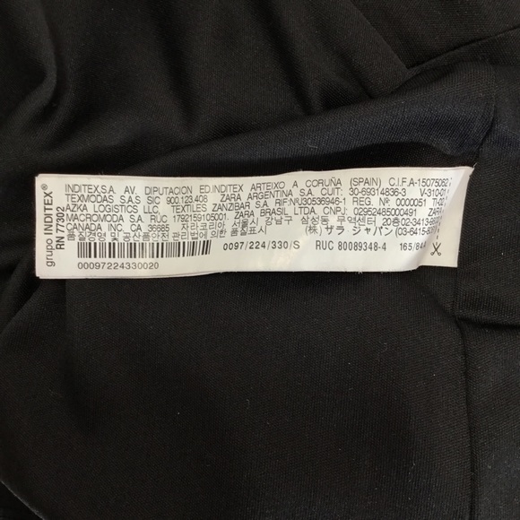 Zara Puff Sleeve Sequins Mini Dress SMALL EUC - Picture 14 of 14